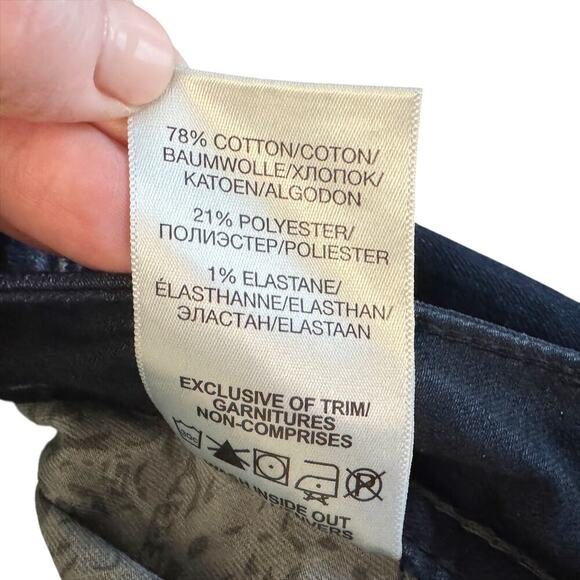 Silver Jeans Women's Sz 28 28x33 Blue Suki Mid Rise Slim Boot Cut 1147 - Picture 7 of 16